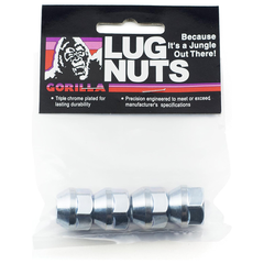 Gorilla Automotive Bulge OE Lug 3/4" 1/2 Zinc Bag