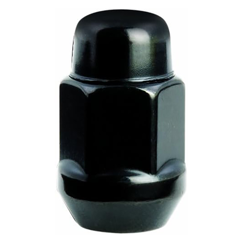 Gorilla Automotive Black Bulge Lug 3/4" 12-1.25 Bulk