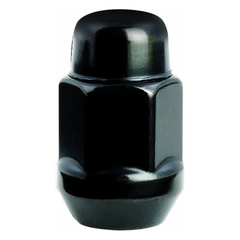 Gorilla Automotive Black Bulge Lug 3/4" 12-1.25 Bulk
