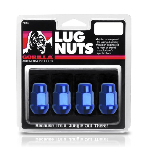 Gorilla Automotive Blue Bulge Lug 3/4" 12-1.50 Bag