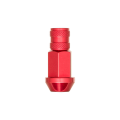 Gorilla Automotive Red Aluminum Bulge OE Lug 3/4" 12-1.50 – Bulk Pack