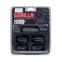 Gorilla Automotive FACT Lock 12-1.50 Black 4-Pack for Ford/GM