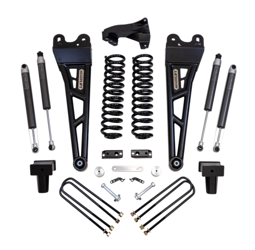 ReadyLift 4" Falcon Shock Radius Arm Kit for Ford Super Duty