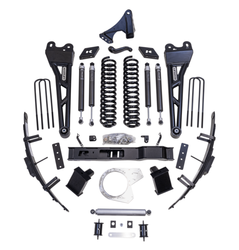ReadyLift 8.5" Falcon Shock Radius Arm Kit for Ford Super Duty