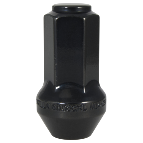 Gorilla Automotive Fact Style XL Lug 21MM 14-2.00 Black Bulk