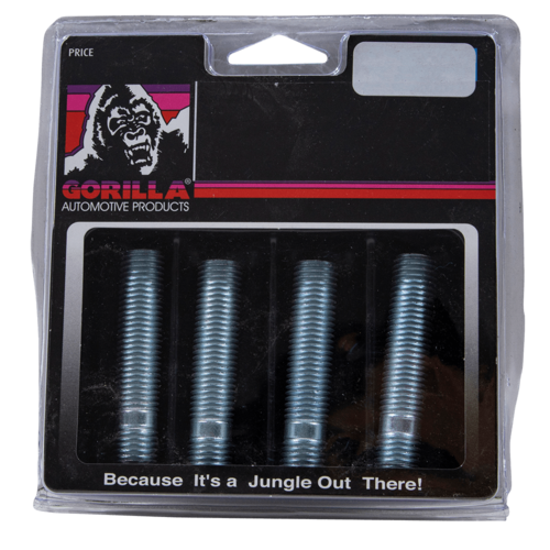 Gorilla Automotive WHEEL STUD 12-1.50 2.25" LEN CLAM