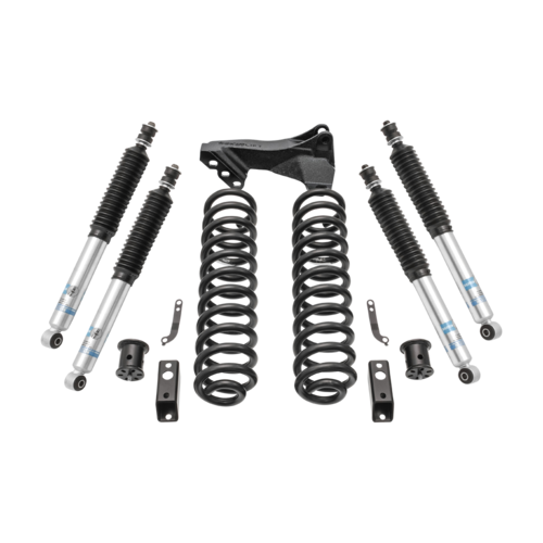 ReadyLift 2.5" Spring Leveling Kit with Track Bar Bracket & Bilstein Shocks for Ford