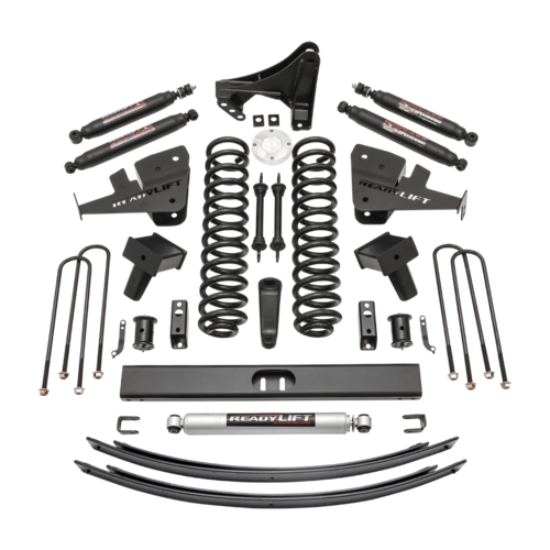 ReadyLift 8" Heavy-Duty Lift Kit with Shocks for Ford Trucks
