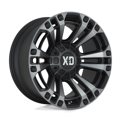 XD 20x9 851 SATIN BLACK W/ GRAY TINT +00mm