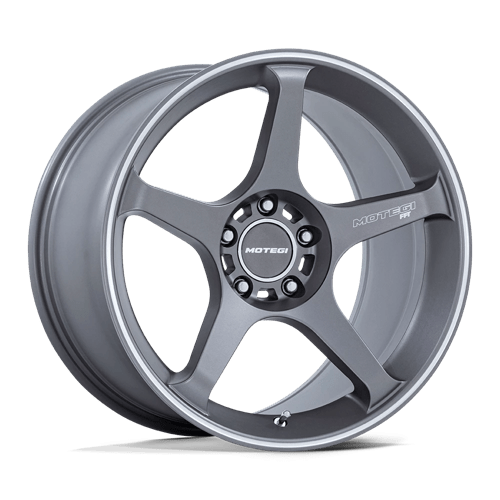 Motegi 18x8 159 GUNZILLA W/ MACHINED LIP STRIPE +35mm