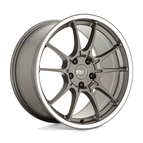 Motegi 17x8 152 GUNMETAL W/ MACHINED LIP +45mm