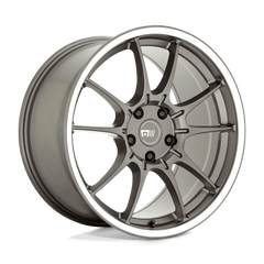 Motegi 17x8 152 GUNMETAL W/ MACHINED LIP +45mm