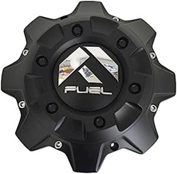 Fuel Matte Black Dually Cap - Rear Hub Cap