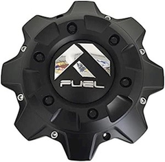 Fuel Matte Black Dually Cap - Rear Hub Cap