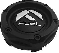 Fuel All Matte Black Snap-In Cap for 6x5.5 and 5x150