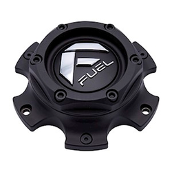 Fuel Matte Black Large Bore Hub Cap for 6X135