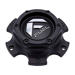 Fuel Matte Black Large Bore Hub Cap for 6X135