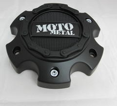 Moto Metal Satin Black Hub Cap For 6X135 (MO971/MO972)