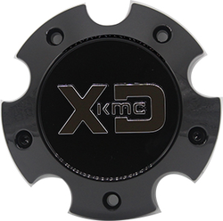 XDS Gloss Black Hub Cap For 5X5.5/150 (New Logo)
