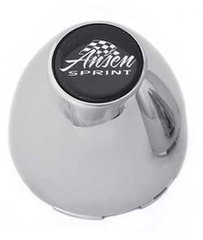 American Racing Ansen Plastic Large Push-Through Cap with Logo