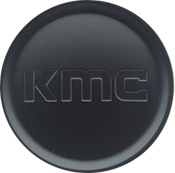KMC KM697 Snap-In Satin Black Cap