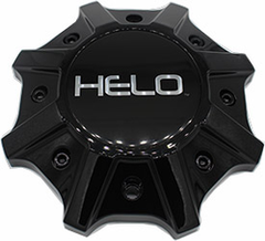 Helo Gloss Black Snap-In Cap for All PCD