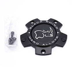 Black Rhino  Matte Black 5X120/127 Animated Cap