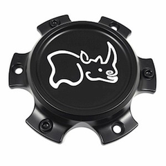 Black Rhino  Gloss Black 6/132/135/140 Anim Cap White Logo