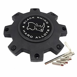 Black Rhino  Matte Black 8/165/170/180 DUN/OCO/ROC Cap