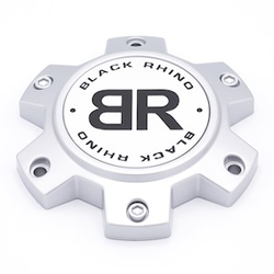 Black Rhino  Haka Silver 6/135/139.7 Cap - M-873