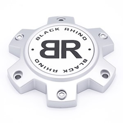 Black Rhino  Haka Silver 6/135/139.7 Cap - M-873