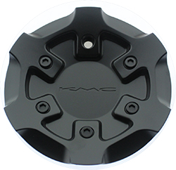 KMC Snap-In Cap Satin Black +35 Offset For KM695