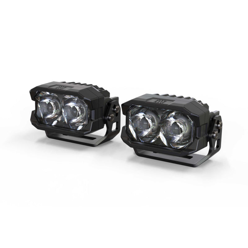 Morimoto Offroad 2Banger HXB Spot White LED Set for Jeep Wrangler