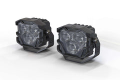 Morimoto Offroad MOR 4BANGER HXB LED PODS SAE WIDE WHITE for Toyota Tacoma