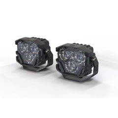 Morimoto Offroad MORIMOTO 4BANGER HXB LED PODS SPOT WHITE for Toyota Tacoma