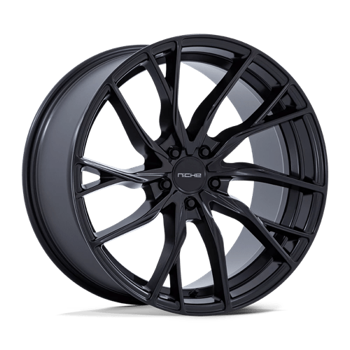 Niche 1PC 20x9 272 MATTE BLACK +25mm