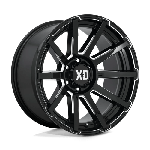 XD 17x8 847 GLOSS BLACK MILLED +35mm