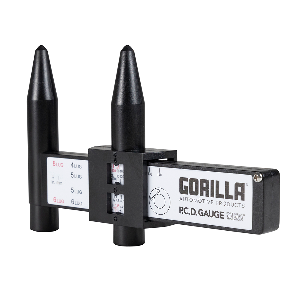 Gorilla Automotive GOR PCD GAUGE - 4/5/6/8 LUG PCD