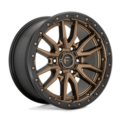 Fuel 1PC 22x10 681 MATTE BRONZE BLACK BEAD RING +-13mm