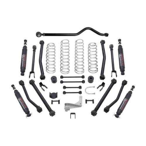 ReadyLift Suspension RL 4'' SST 8-ARM LIFT KIT & SHOCKS - JEE
