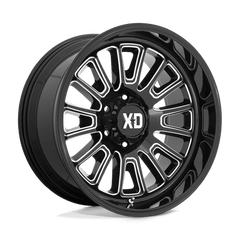 XD 20x10 864 GLOSS BLACK MILLED +-18mm