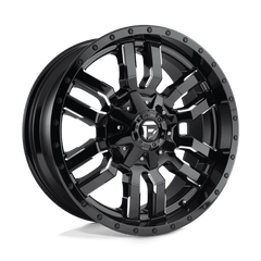 Fuel 1PC 22x10 595 GLOSS BLACK MILLED +10mm