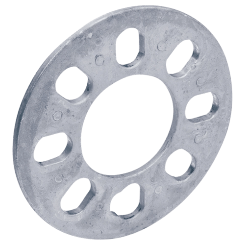 Gorilla Automotive Silver 1/4in Wheel Spacer 4x100-4x120 Bulk