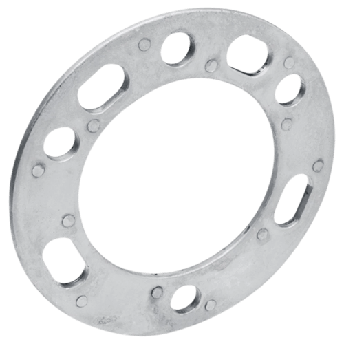 Gorilla Automotive Silver 1/4in Wheel Spacer 5x5.5-6x5.5 Bulk