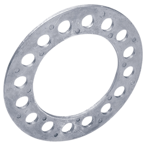 Gorilla Automotive Silver 1/4in Wheel Spacer 8x6.5-8x170 Bulk
