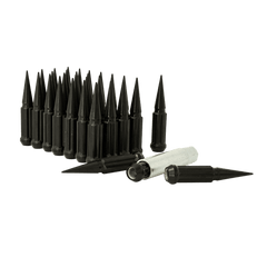 Gorilla Automotive 6 Lug 14-2.00 Spike Lug Install Kit - Black