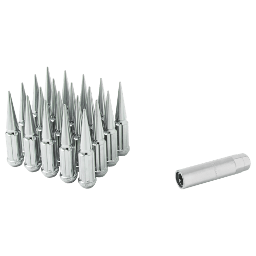 Gorilla Automotive 8 Lug 14-2.00 Spike Lug Install Kit - Chrome