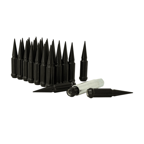 Gorilla Automotive 8 Lug 14-2.00 Spike Lug Install Kit - Black