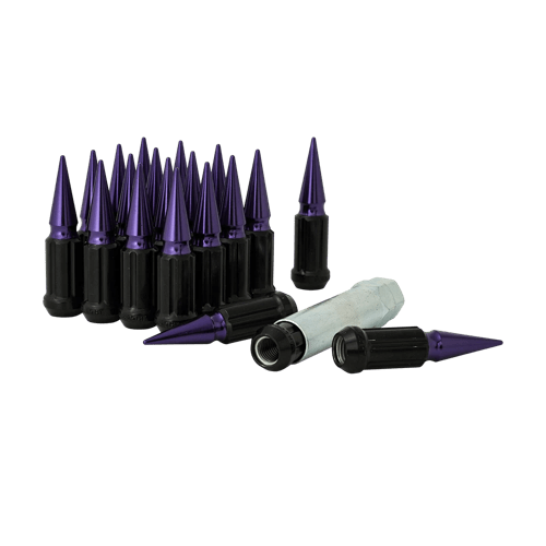 Gorilla Automotive Purple Short Spike Kit - 5 Lug 12x1.50