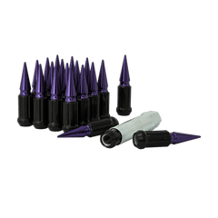 Gorilla Automotive Purple Short Spike Kit - 5 Lug 12x1.50